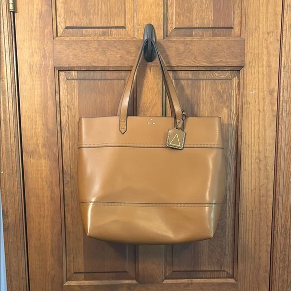 Kelsi Dagger Tan Leather Handbag - Picture 2 of 7